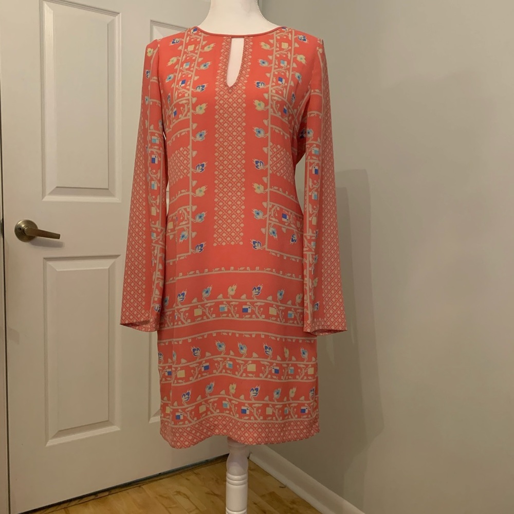 Bcbgmaxazria Long Sleeve Dress